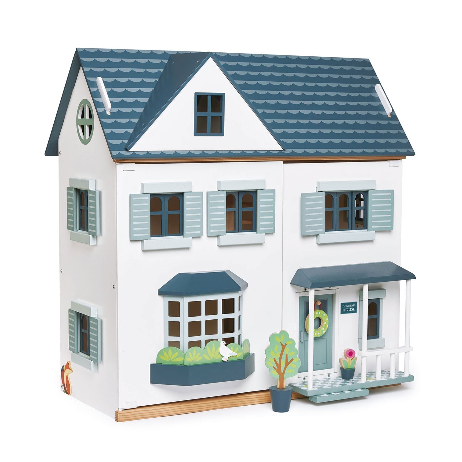Dovetail House Wooden Dollhouse